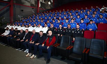 «Το αύριο του Ατρόμητου μαζί με το σήμερα»: Με την... αύρα της πρώτης ομάδας η κοπή πίτας των Ακαδημιών