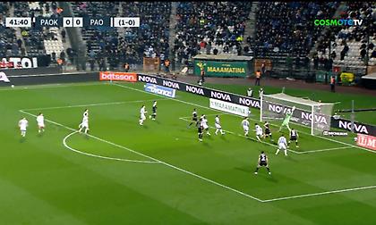 Τεράστια επέμβαση του Λαφόν σε καρφωτή κεφαλιά του Γιακουμάκη