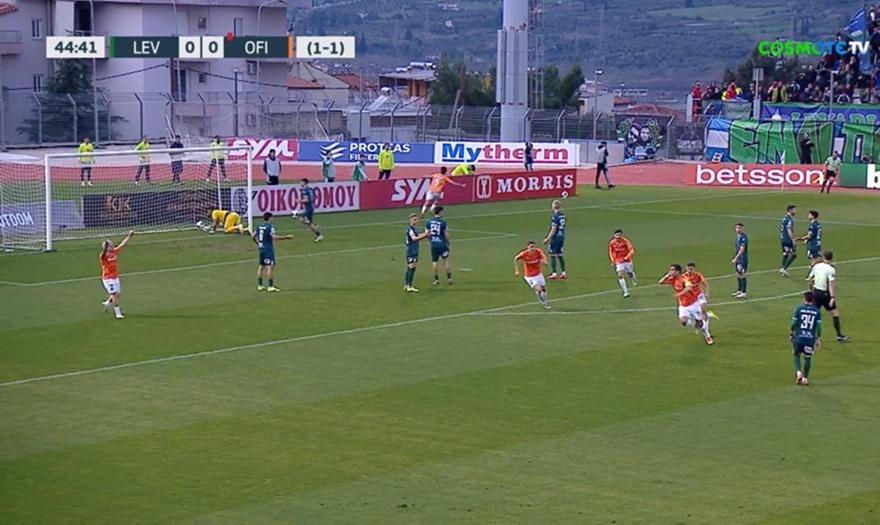 Πάγωσε τη Λιβαδειά με κεφαλιά του Λαμπρόπουλου ο ΟΦΗ!