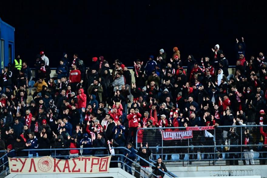 Σε κυκλοφορία τα εισιτήρια του Ολυμπιακού για την αναμέτρηση στη Λιβαδειά