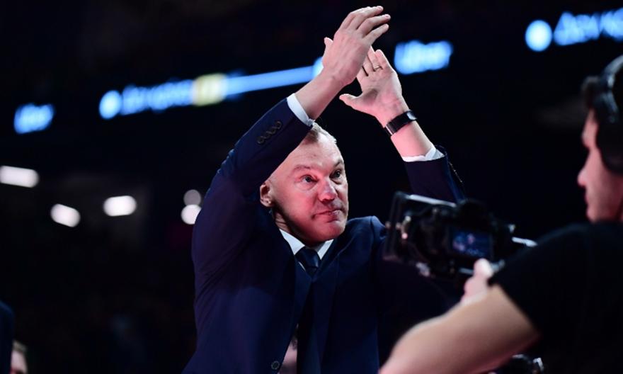 Αποθέωση για τον Γιασικεβίτσιους στο Telekom Center Athens πριν το Παναθηναϊκός-Φενέρμπαχτσε