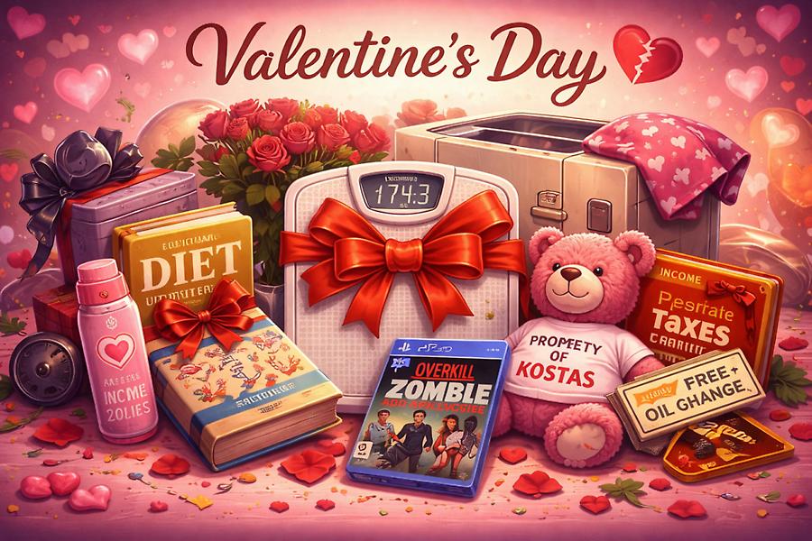 Όταν το δώρο του Αγίου Βαλεντίνου είναι χειρότερο κι από χωρισμό