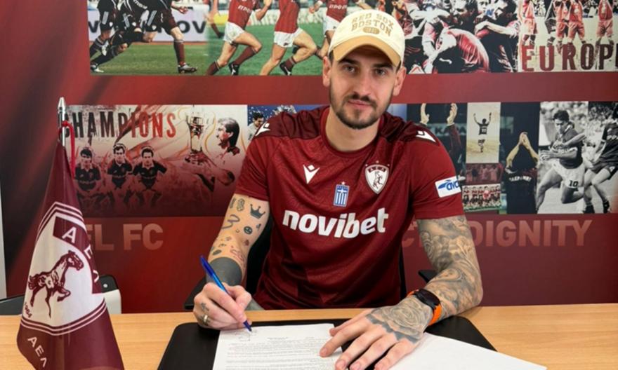 Νέα μεταγραφή για την ΑΕΛ Novibet: Ενισχύθηκε στα στόπερ με Λάζαρ Ρόσιτς