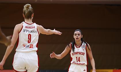 Α1 Μπάσκετ Γυναικών: Σαρωτικός Ολυμπιακός, διέλυσε τον Αμύντα