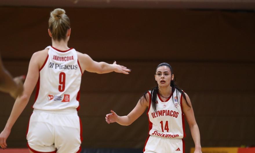 Α1 Μπάσκετ Γυναικών: Σαρωτικός Ολυμπιακός, διέλυσε τον Αμύντα