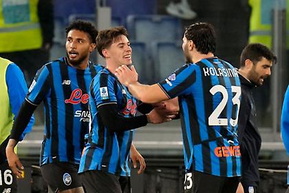 Σε τρελά… κέφια η Αταλάντα πάτησε τη Λάτσιο μέσα στη Ρώμη