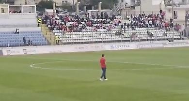 Η άφιξη του Ολυμπιακού στο Δημοτικό Στάδιο Λιβαδειάς και η πρώτη βόλτα Μεντιλίμπαρ