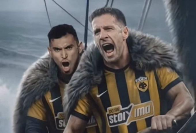 «Φτάσαμε στον Βορρά»: Το εντυπωσιακό βίντεο της ΑΕΚ με τους ποδοσφαιριστές σε ρόλο… Βίκινγκ