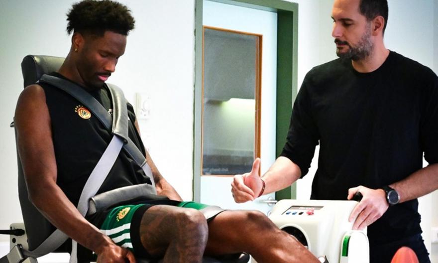 Ολοκλήρωσε με επιτυχία τις εργομετρικές εξετάσεις ο Χέιζ-Ντέιβις