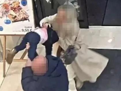 Βίντεο-σοκ: Άνδρας προσπαθεί να αρπάξει μωρό από τη μητέρα του μέσα σε σούπερ μάρκετ!