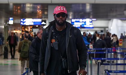 Δίπλα στην ομάδα του ο Λεσόρ, ταξίδεψε με την αποστολή του Παναθηναϊκού για Ηράκλειο