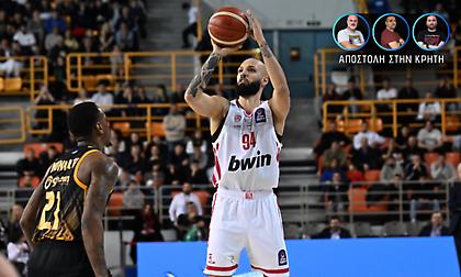 Τα highlights από την άνετη νίκη-πρόκριση του Ολυμπιακού κόντρα στην ΑΕΚ