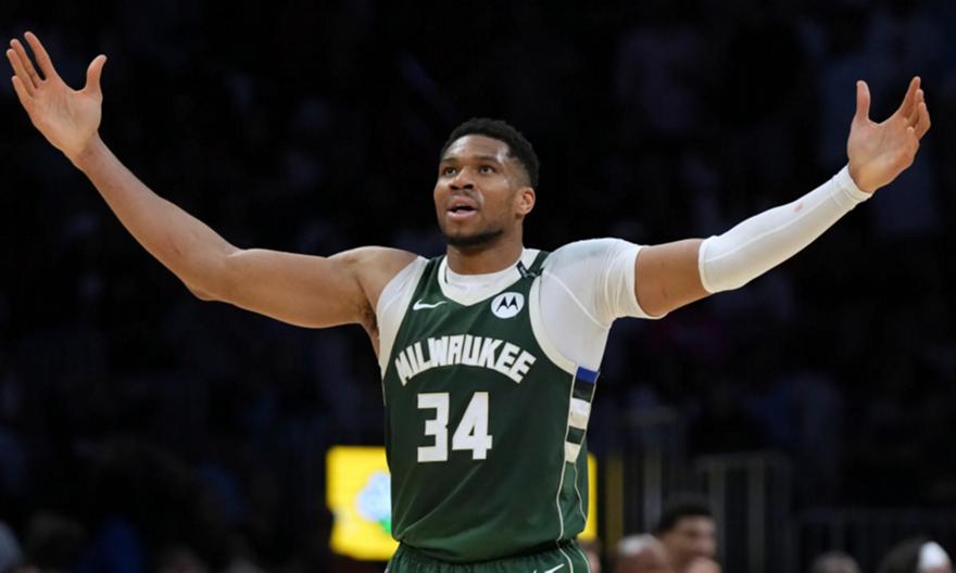 Αντετοκούνμπο: «Θα έλεγα ότι ήρθε η ώρα του Ολυμπιακού για την Ευρωλίγκα, αλλά ο Αταμάν είναι πάντα εκεί»