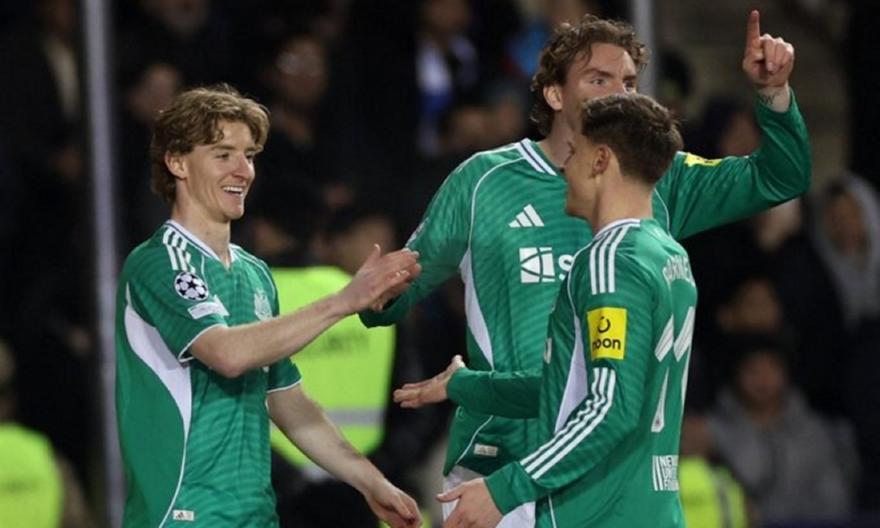 Ιδανικό ξεκίνημα με δύο γκολ στα πρώτα 9 λεπτά για τη Νιούκαστλ στο Αζερμπαϊτζάν!