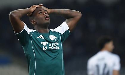 Τα μαγικά του Τετέι δεν έφτασαν στον Παναθηναϊκό και η πρόκριση θα κριθεί στην Τσεχία