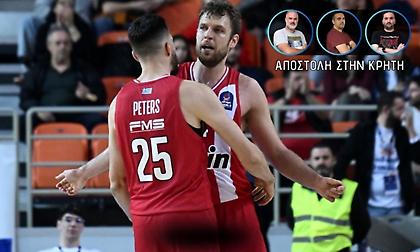 «Σοβαρός ο Ολυμπιακός, κέρδος ο Μόρις, ερωτηματικά με τους σέντερ»: Το σχόλιο Ρομπόλη-Ζέρβα από το Ηράκλειο