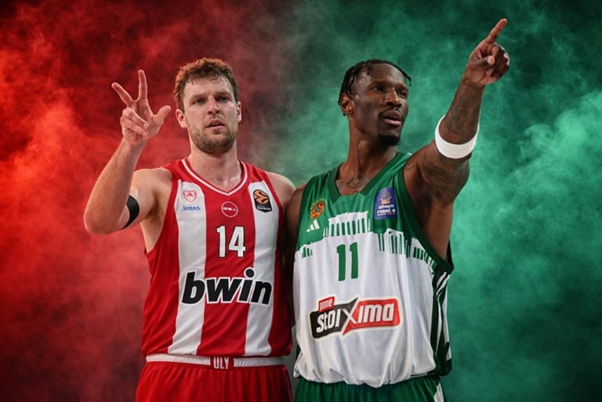 Ο μεγάλος τελικός του Allwyn Final 8: Ολυμπιακός-Παναθηναϊκός ΑΚΤΟR