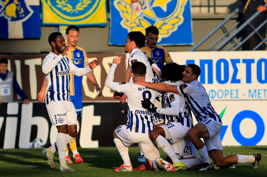 Asteras AKTOR-Ατρόμητος 1-2: Άντεξε στην Τρίπολη ο Ατρόμητος