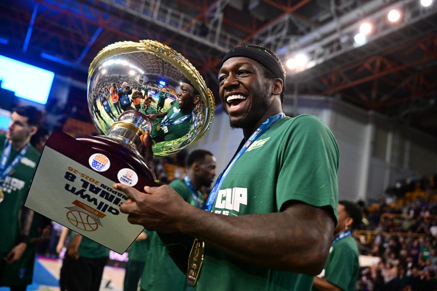 Allwyn Final 8: Σλούκας, Ναν και Γκραντ σήκωσαν το 22ο Κύπελλο του Παναθηναϊκού