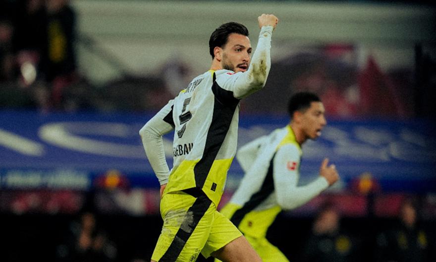 Έσωσε την παρτίδα στην έδρα της Λειψίας με γκολ ισοφάρισης στο 95' η Ντόρτμουντ