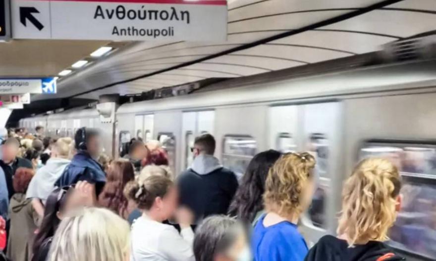 Κυκλοφοριακές ρυθμίσεις στη γραμμή 2 του μετρό από τη Δευτέρα