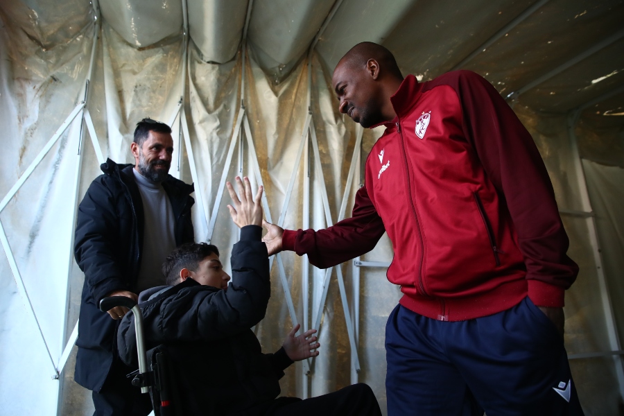 ΑΕΛ Novibet-ΠΑΟΚ: Στην AEL FC Arena ο Γιάννης Παπαστεφανάκης