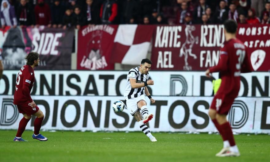 Η έξοδος του «δικεφάλου του βορρά» στη Λάρισα: ΑΕΛ Novibet-ΠΑΟΚ 1-1