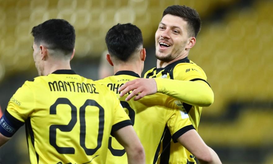 Η γκολάρα του Μάνταλου και όλα τα highlights από το πάρτι της ΑΕΚ κόντρα στον Λεβαδειακό