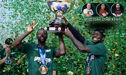 Πανηγύρισε το 22ο Κύπελλο ο Παναθηναϊκός - Ο Σλούκας άφησε τους Ναν και Γκραντ να το σηκώσουν!