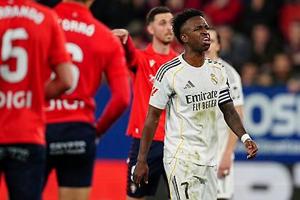 La Liga: Έρευνα για συνθήματα «πέθανε» κατά του Βινίσιους στο Οσασούνα-Ρεάλ Μαδρίτης