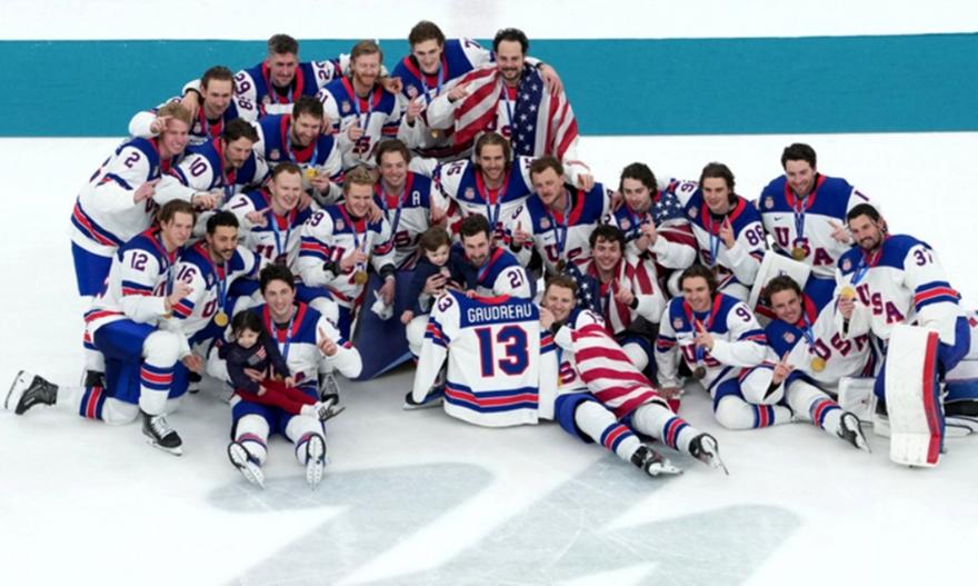 Η μεγάλη επιστροφή των ΗΠΑ: Χρυσό στο Χόκεϊ Ανδρών μετά από 46 χρόνια!