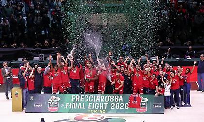 Έκανε ανατροπή και στέφθηκε κυπελλούχος η Αρμάνι Μιλάνο