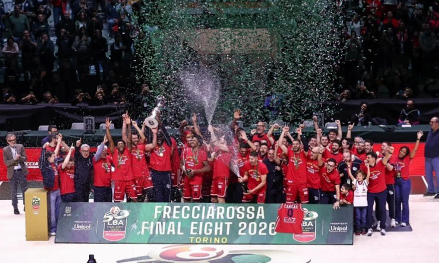 Έκανε ανατροπή και στέφθηκε κυπελλούχος η Αρμάνι Μιλάνο