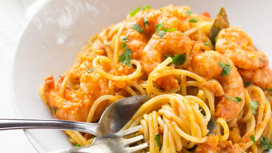 Η πιο εύκολη γαριδομακαρονάδα ever