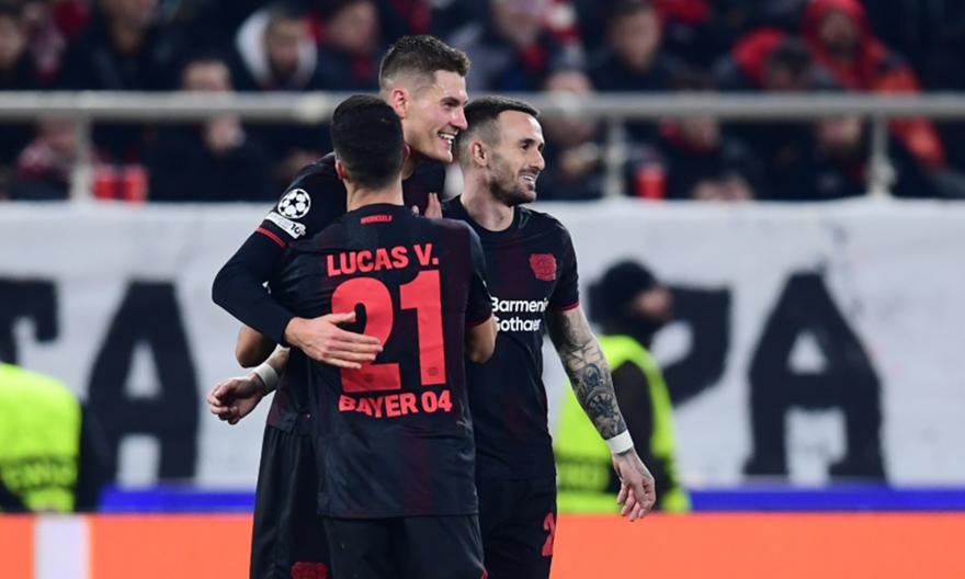 Η ενδεκάδα της Λεβερκούζεν στη ρεβάνς της με τον Ολυμπιακό