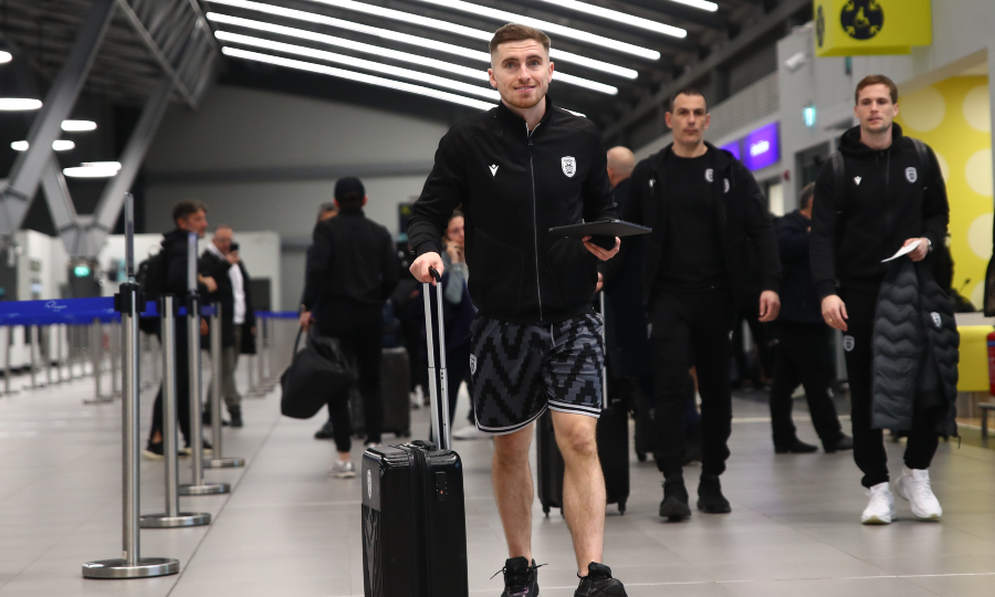 ΠΑΟΚ: Αναχώρησε για το Βίγκο και το ματς με τη Θέλτα η αποστολή