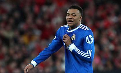 Οριστικά χωρίς Εμπαπέ η Ρεάλ στη ρεβάνς με την Μπενφίκα