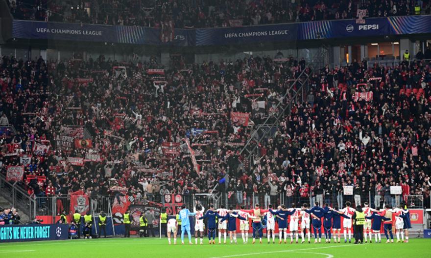 Ολυμπιακός στους φίλους του: «Σας ευχαριστούμε για αυτό το όμορφο φετινό Ευρωπαϊκό μας ταξίδι!»