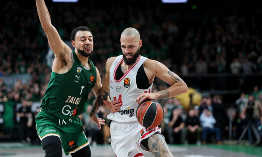 Τα highlights από τη συγκλονιστική μονομαχία του Ολυμπιακού με τη Ζάλγκιρις στο Κάουνας