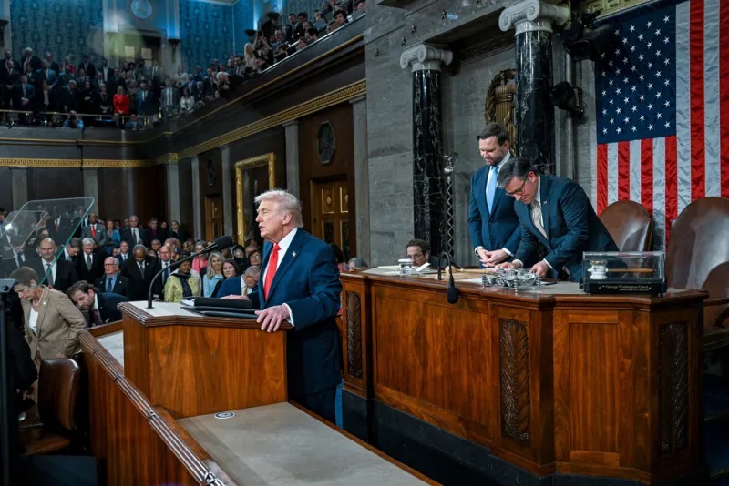 η ετήσια ομιλία του Τραμπ ενώπιον του Κογκρέσου για την Κατάσταση του Έθνους