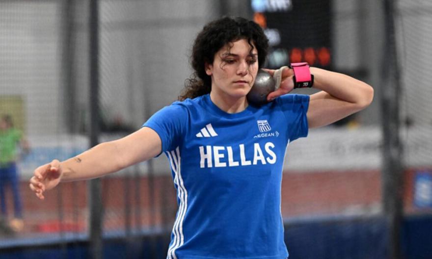 Πανελλήνιο ρεκόρ Κ20 στη σφαιροβολία η Ραφαηλίδου στην Τσεχία