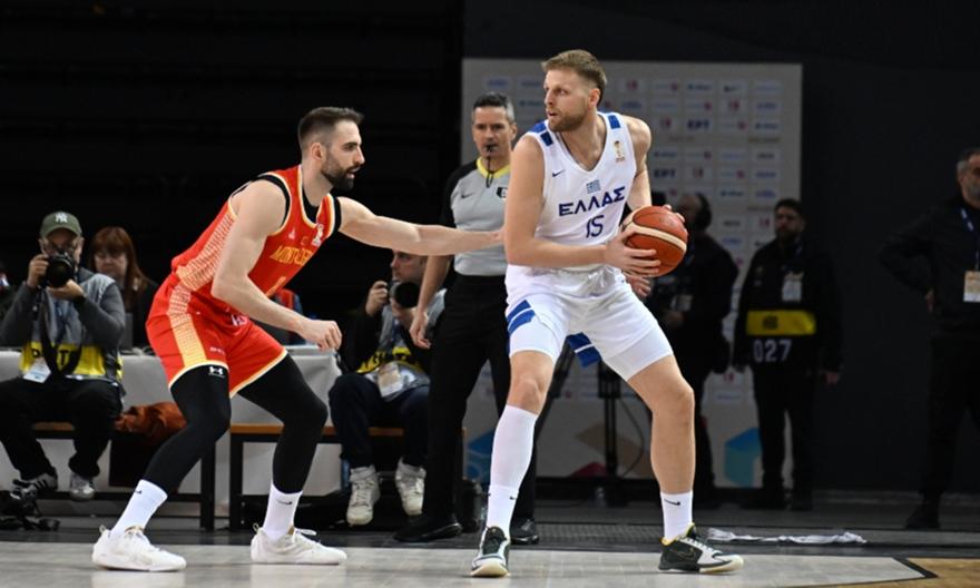 Η μάχη της «γαλανόλευκης» στα προκριματικά του Μουντομπάσκετ: Ελλάδα-Μαυροβούνιο (3η περίοδος)