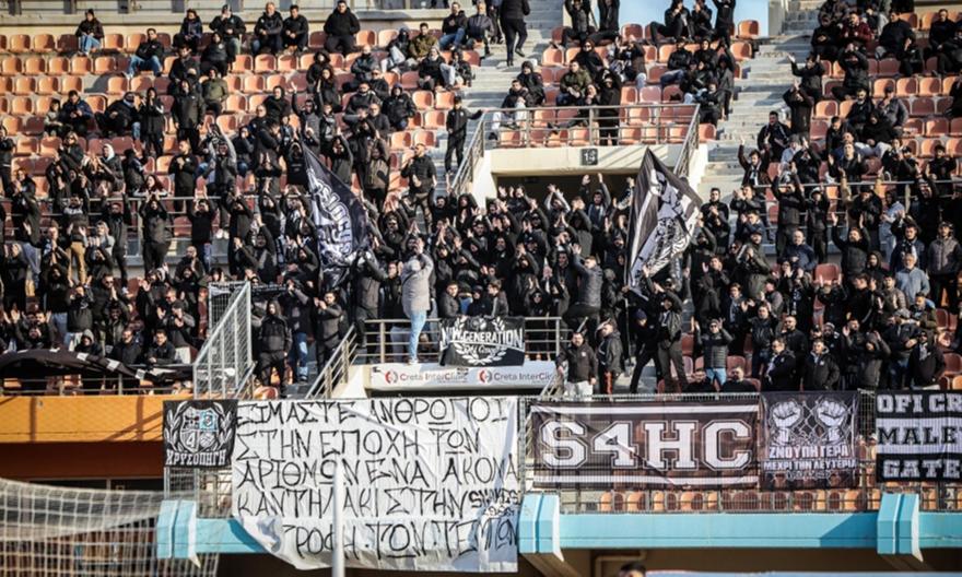 Γκολ και συγκίνηση στο 57': Ο Σαλσέδο σκόραρε και οι φίλοι του ΟΦΗ τίμησαν τα θύματα των Τεμπών