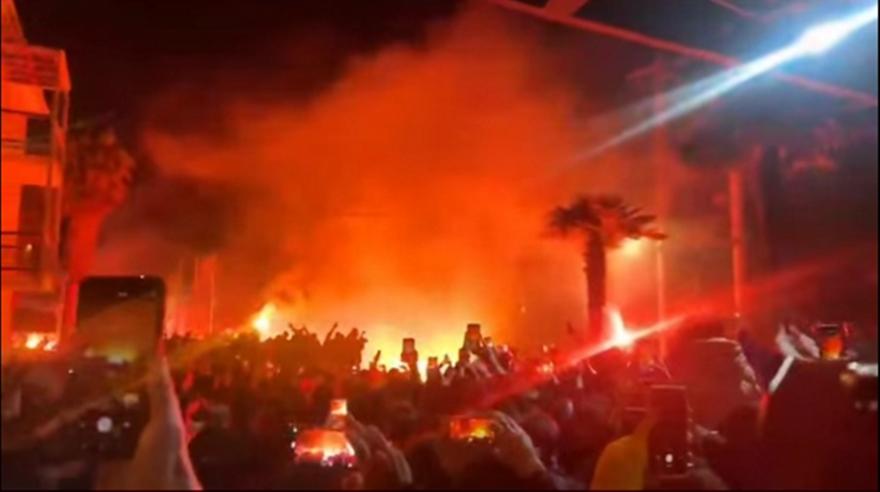 Πανικός στην άφιξη της ΑΕΚ στον Βόλο!