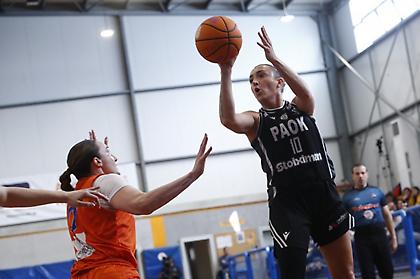 A1 Γυναικών: Δύσκολη νίκη για ΠΑΟΚ στον Υμηττό