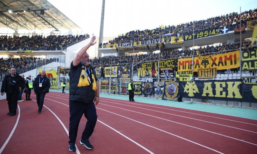 Ηλιόπουλος από τα μεγάφωνα του Πανθεσσαλικού: «Ημέρα γιορτής για όλο το ελληνικό ποδόσφαιρο»!