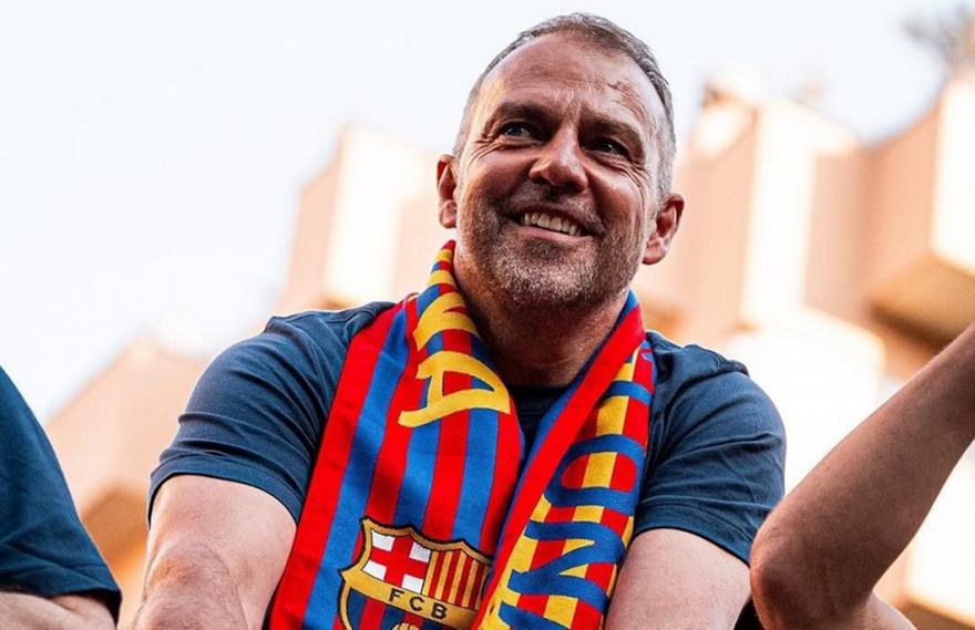 Ο Χάνσι Φλικ κατοστάρισε στην Μπαρτσελόνα και έχει… σχεδόν 300 γκολ!