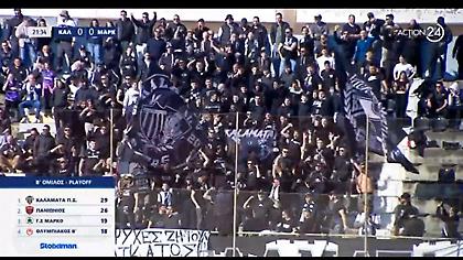 Γκολ… ανόδου ο Μιράντα, πανηγυρισμοί στις κερκίδες της Καλαμάτας για το ΟΣΦΠ Β-Πανιώνιος!