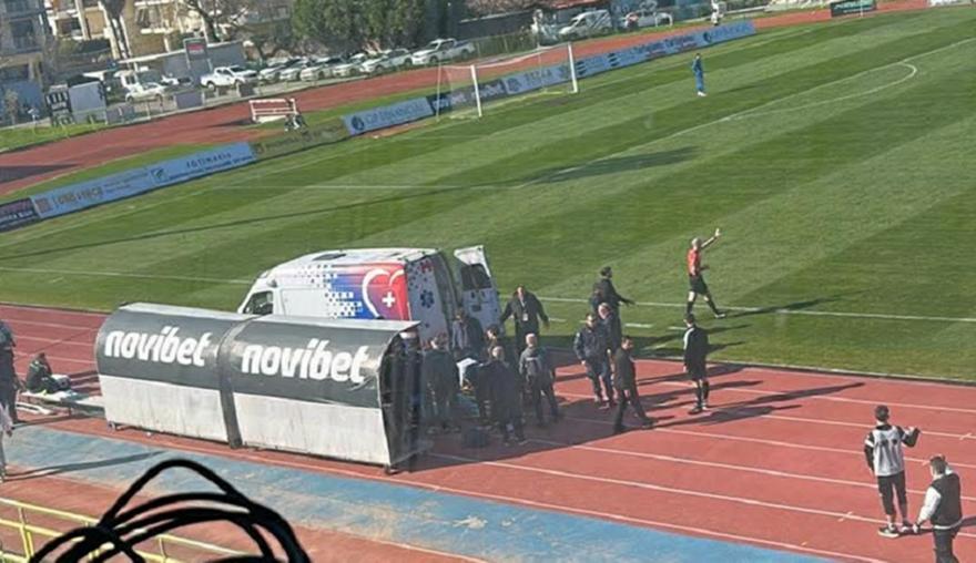 Μεγάλη ανησυχία για Σεμπά: Αποχώρησε με ασθενοφόρο από το ματς με Καλαμάτα!