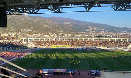 Μαγική ατμόσφαιρα στο Πανθεσσαλικό από 20.000 και πλέον φίλους της ΑΕΚ!